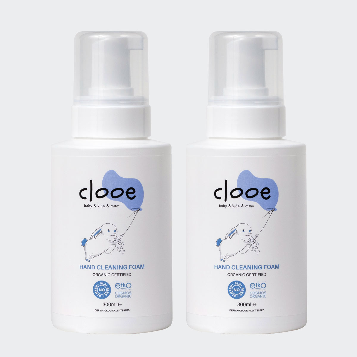 Organic Clooe Hand Cleaning Foam (2-Pack)